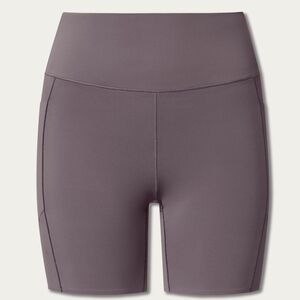 RHONE Women's Grey Lilac Revive 6" Shorts Size Large, Nwt